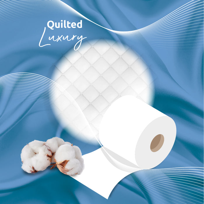 84 Roll Phoenix Soft Supreme Luxury Quilted 3 Ply Non-Fragranced Toilet Rolls