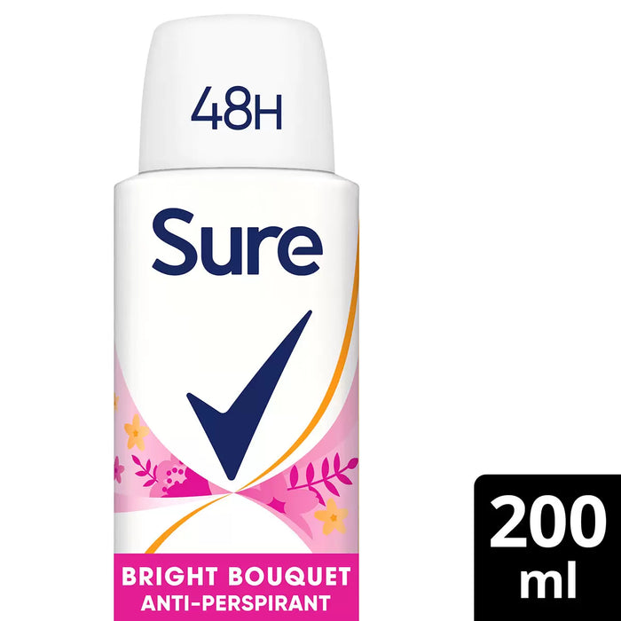 Sure Bright Bouquet Anti-Perspirant Deodorant, 6 x 200ml
