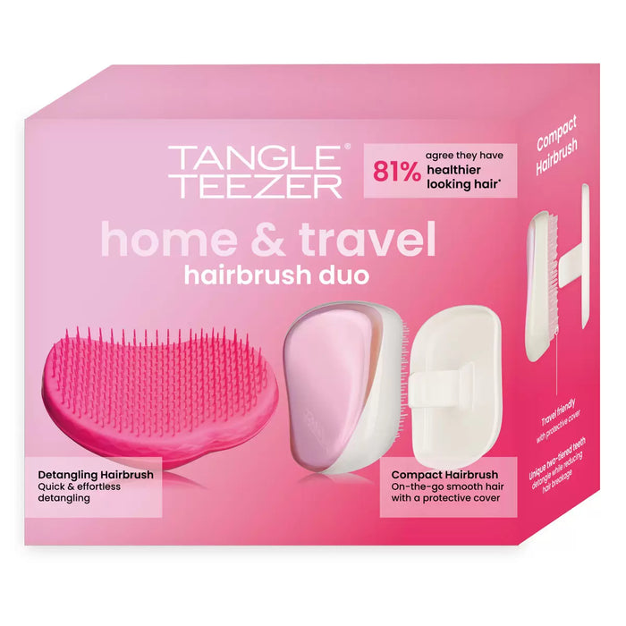 Tangle Teezer Home and Away Brush Set 2 Pack