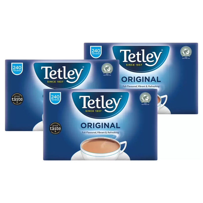 Tetley Tea Bags, 3 x 240 Pack