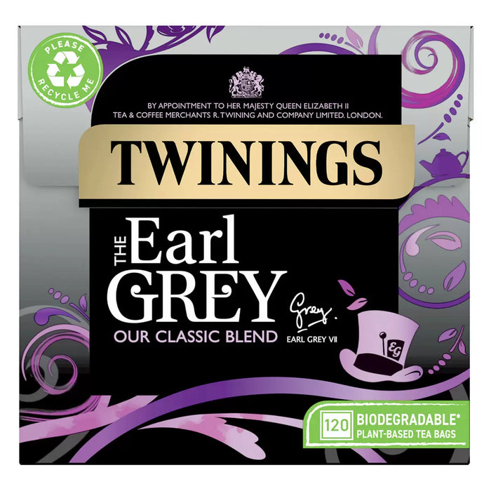 Twinings Earl Grey Tea Bags, 3 x 120 Pack