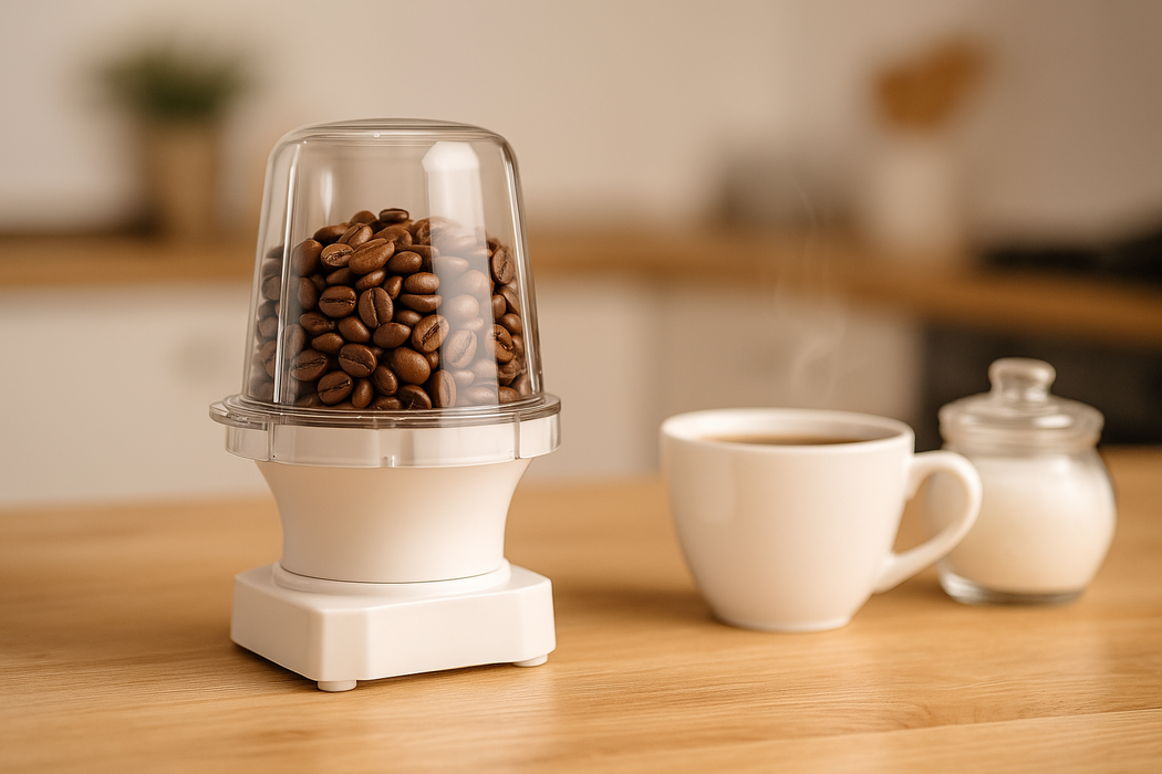 White 2-in-1 Blender & Grinder 600W with 1.5L Jar and 5 Speed Settings