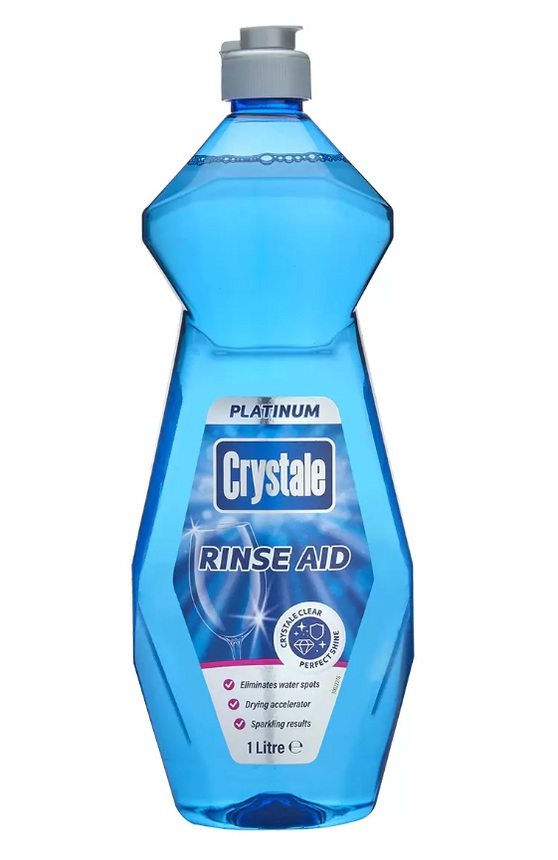Crystale Platinum Dishwasher Rinse Aid, 4 x 1L — Alta Essentials