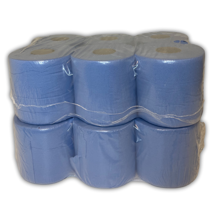 Phoenix Blue Centrefeed 70m Hand Towel 2 x 6 Rolls