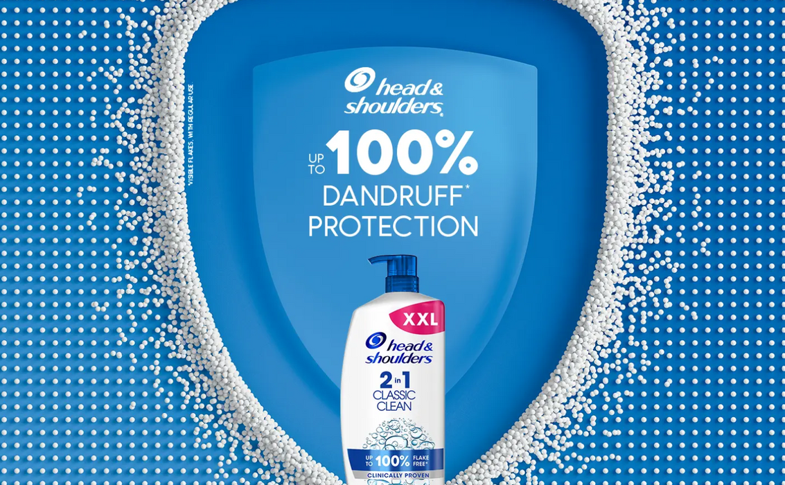 Head & Shoulders Classic Clean Shampoo 2 x 1L