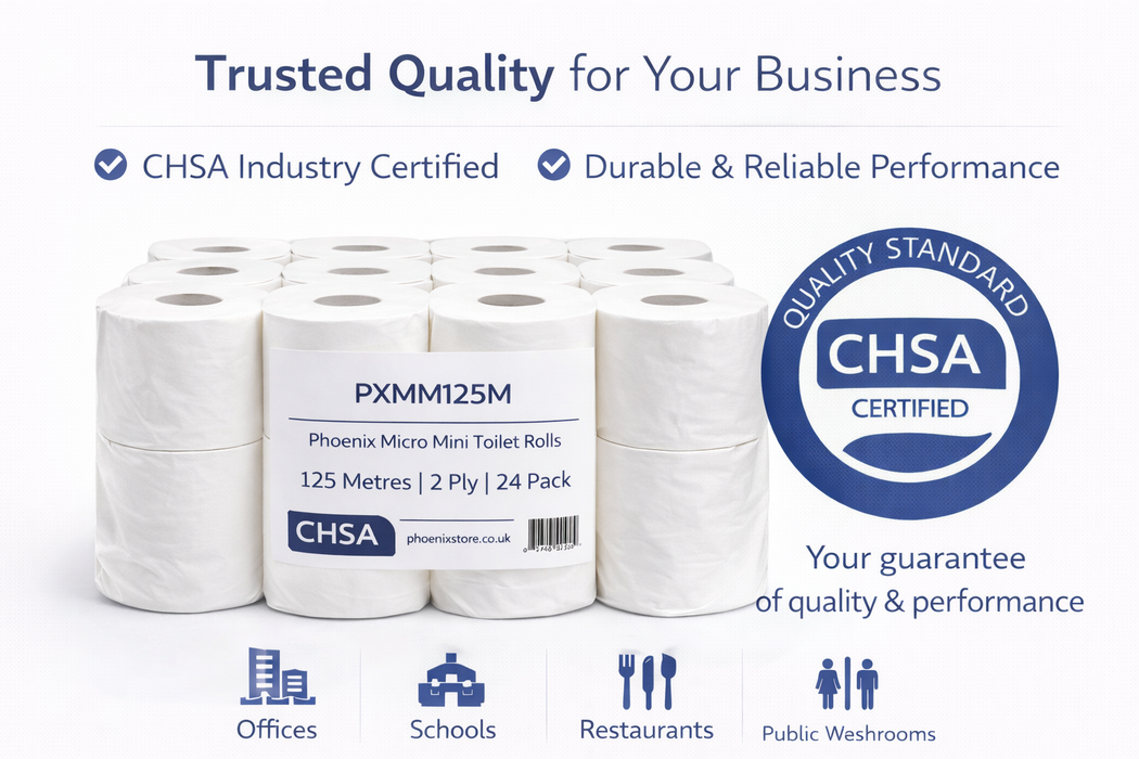 Micro Mini Toilet Rolls 125m 2 Ply - 24 Pack