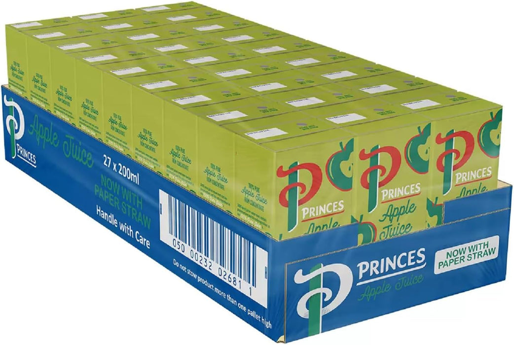 Princes Apple Juice 27 x 200ml