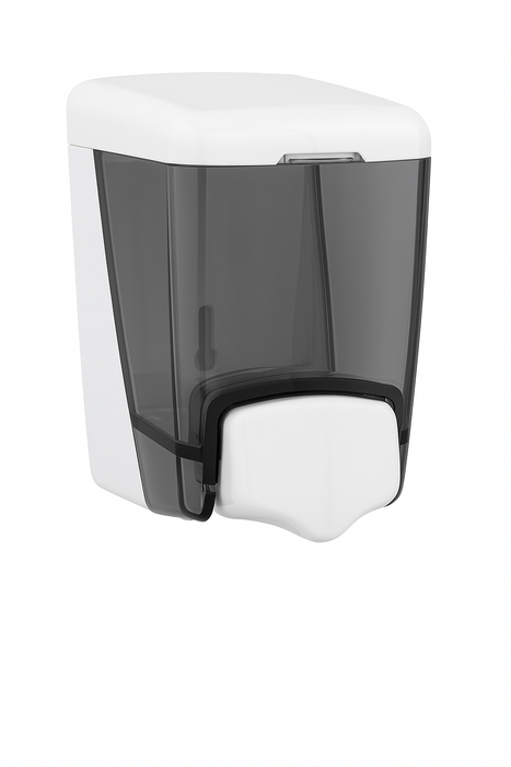 Wall Mounted Hand Soap Dispenser 400ml Refillable ABS Sanitizer Bathroom Kitchen
