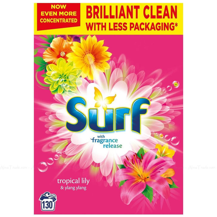 Surf Tropical Laundry Powder, 130 Wash