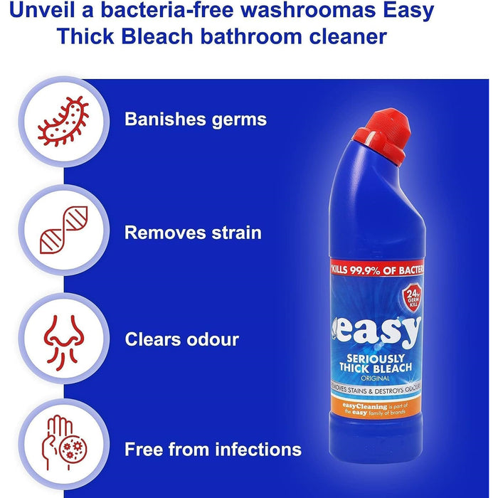 Easy Seriously Thick Bleach Original 6 x 750ml