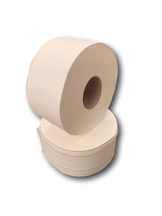 Mini Jumbo 2 Ply Toilet Paper Tissue 150M Per Roll 60mm Core